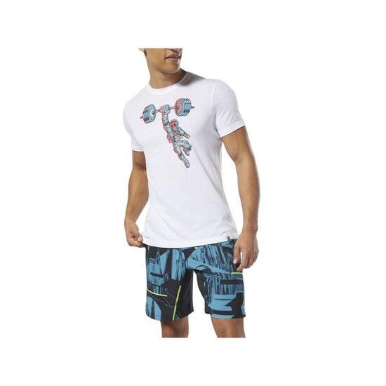 TSHIRT CROSSFIT DU4686 GRAVITY SUCKS BIANCO