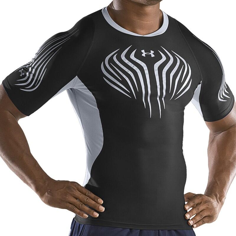 MAGLIA  HEATGEAR FOOTBALL   NERO 1/1