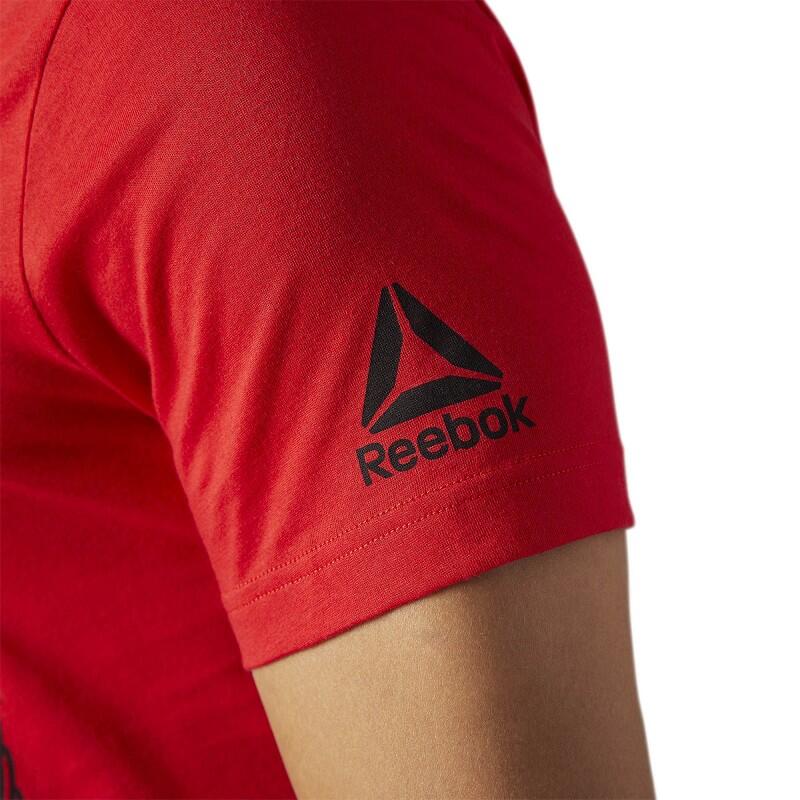 TSHIRT  CROSSFIT BR5534 MIKE GIANT SKULL  ROSSO 3/5