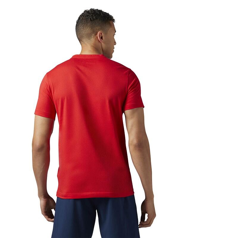 TSHIRT  CROSSFIT BR5534 MIKE GIANT SKULL  ROSSO 2/5