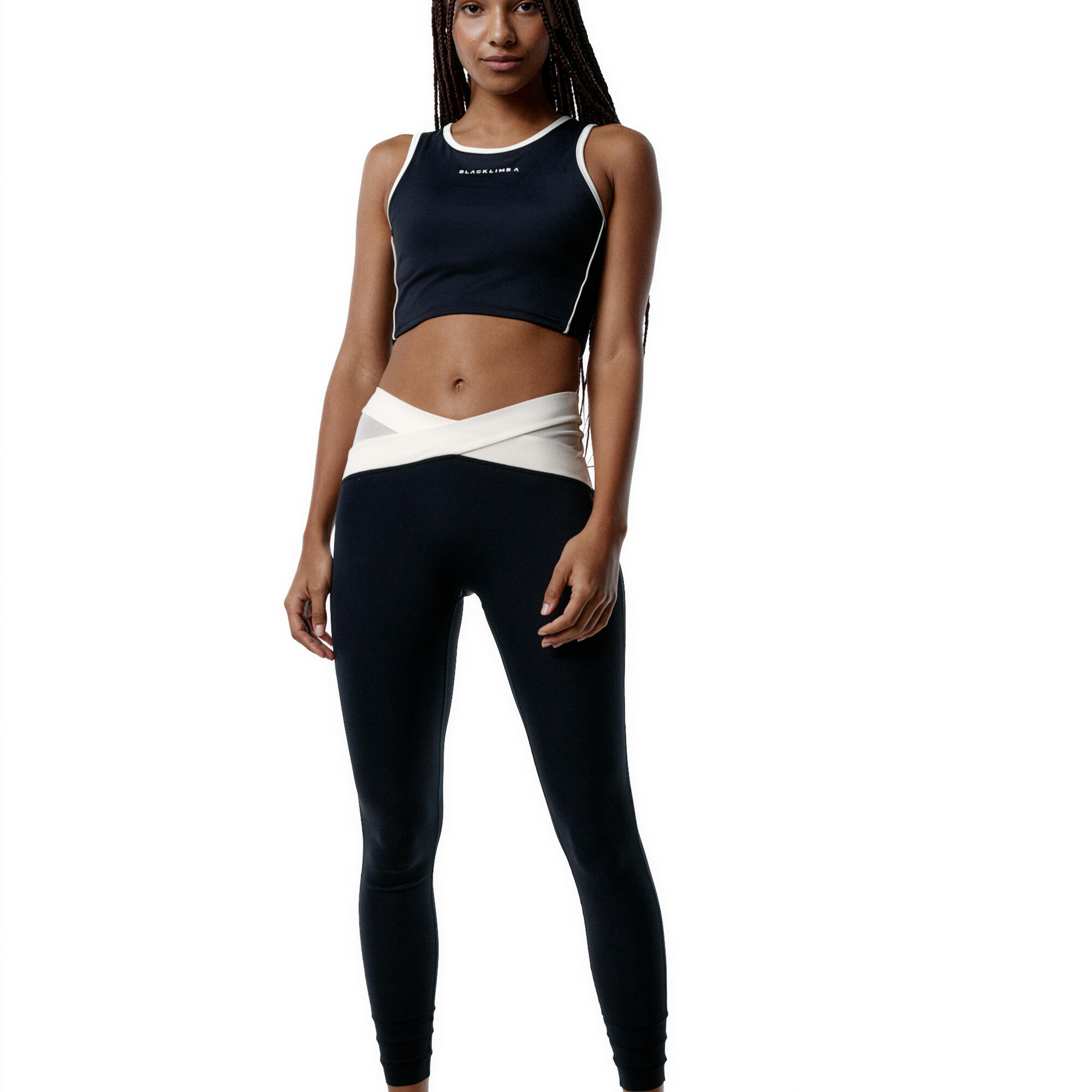 BLACK LIMBA Conjunto desportivo Top+Legging Streamline & Evolve das mulher Black Limba