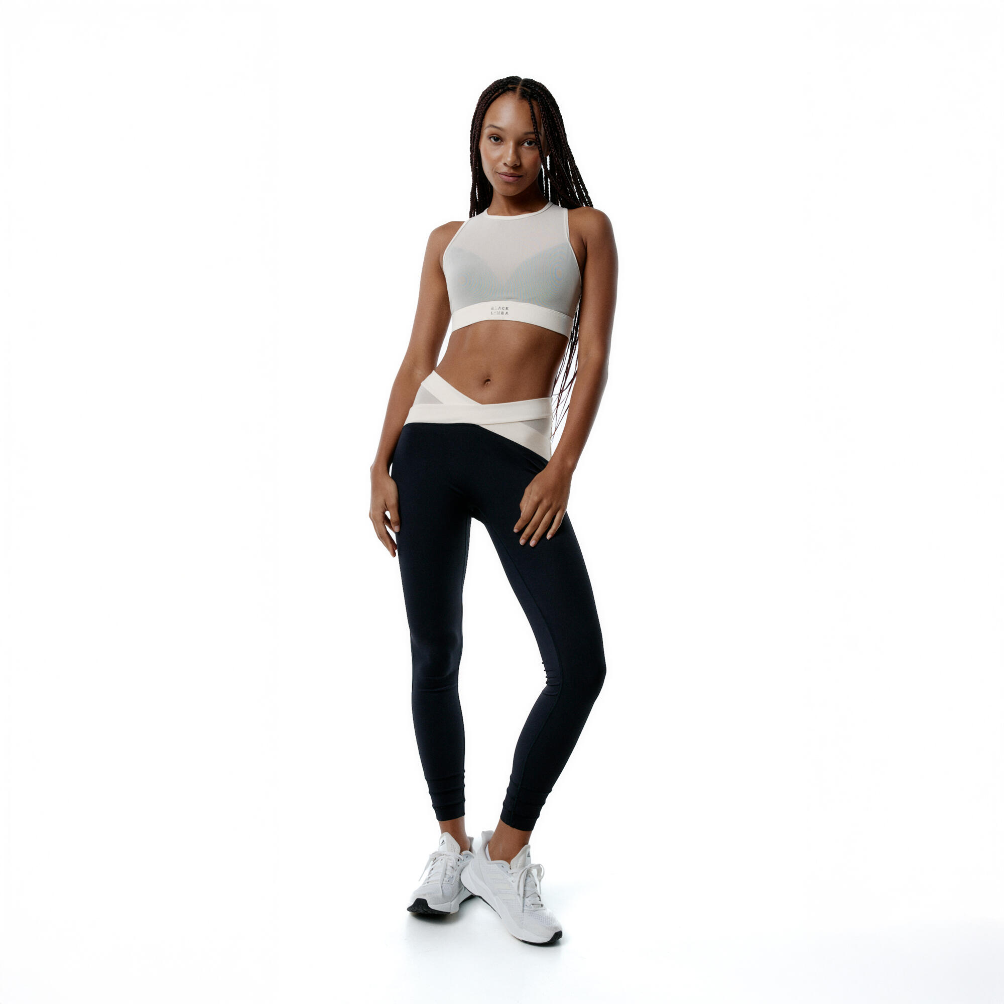 BLACK LIMBA Conjunto sportivo Top+Legging Evolve  da donna Black Limba