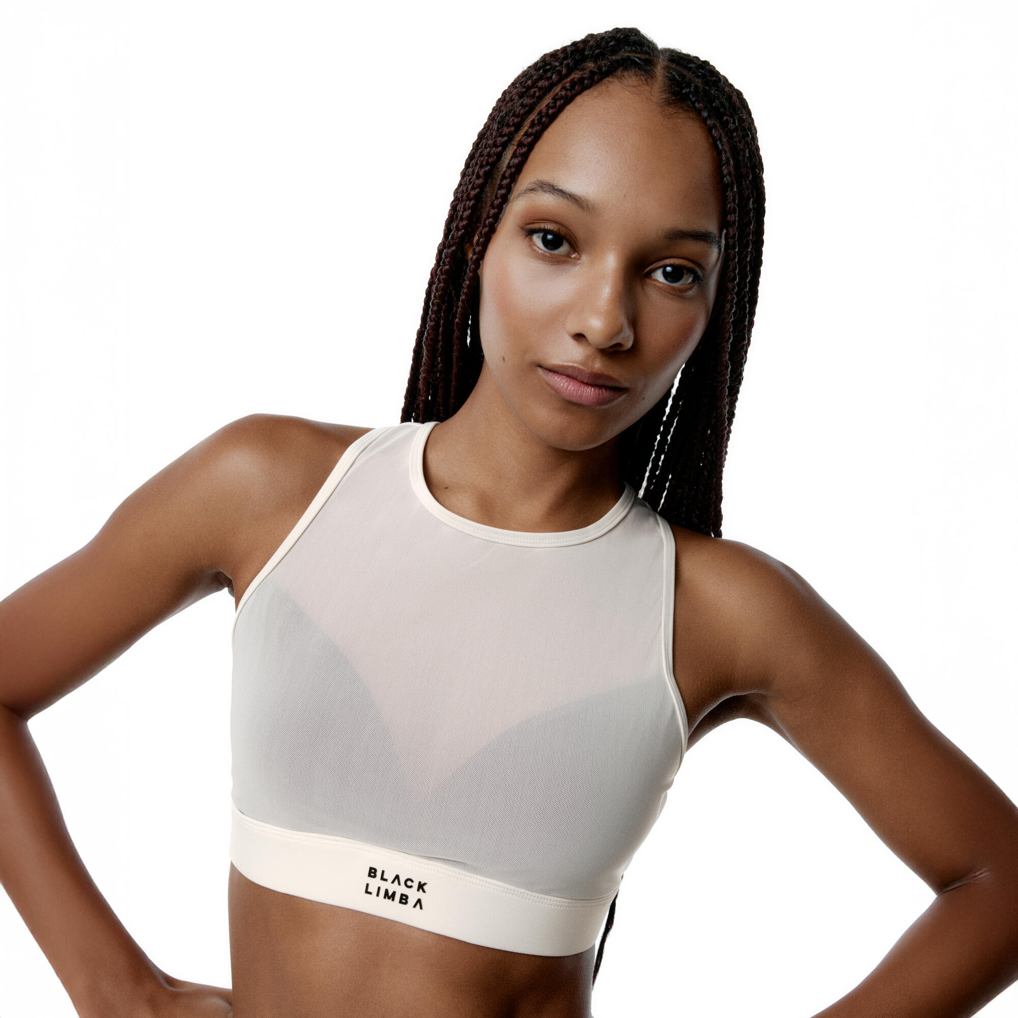 Top desportivo evolve suporte superior das mulher black limba