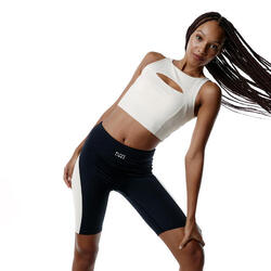 Ensemble de sport Top+Short Taijitu & Synergy pour femmes Black Limba