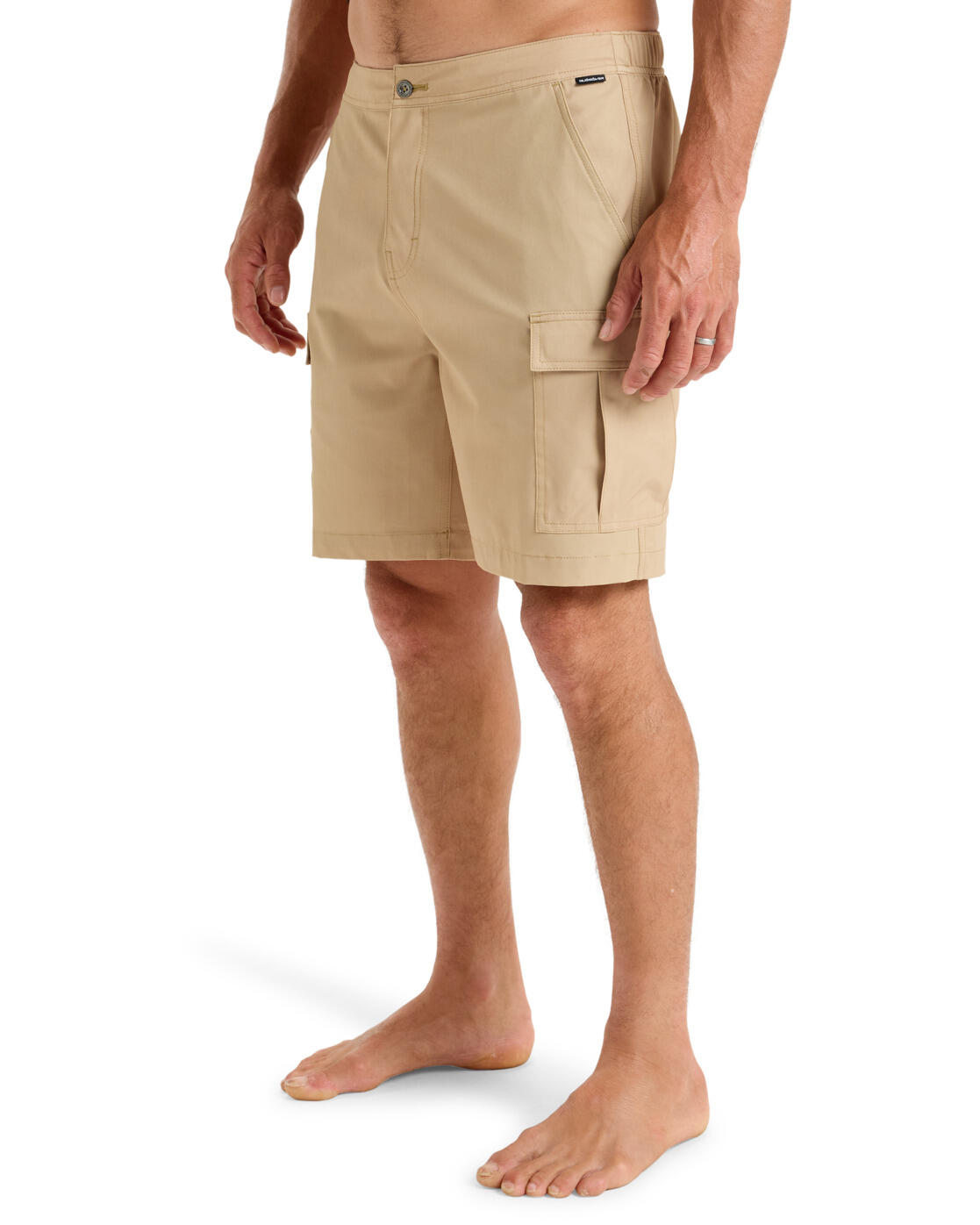Short hybride HALF 19" Marron Homme 3/4