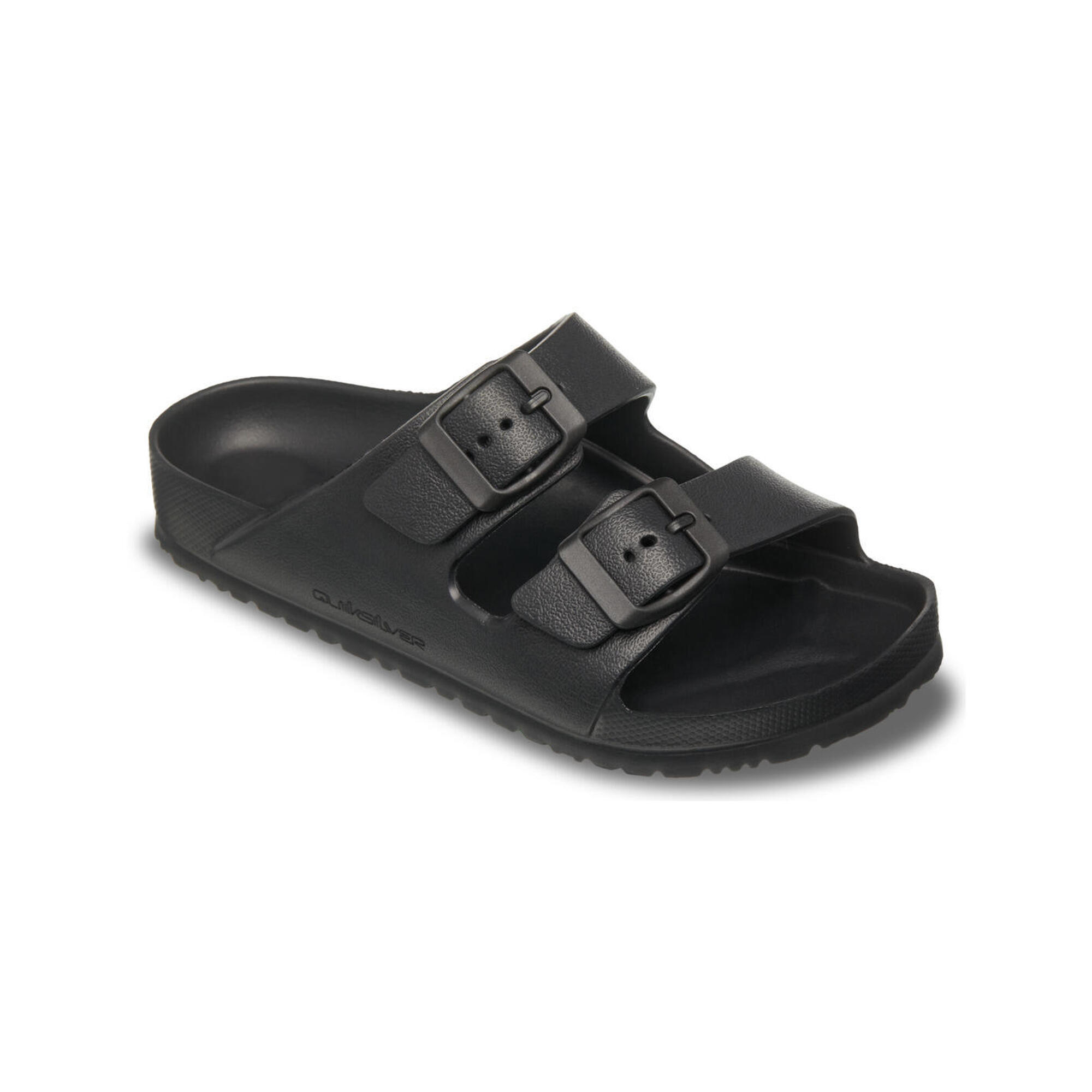 Quiksilver - Tongs Embark Rf Noir Garçon - Tongs - Noir - 33 - Decathlon