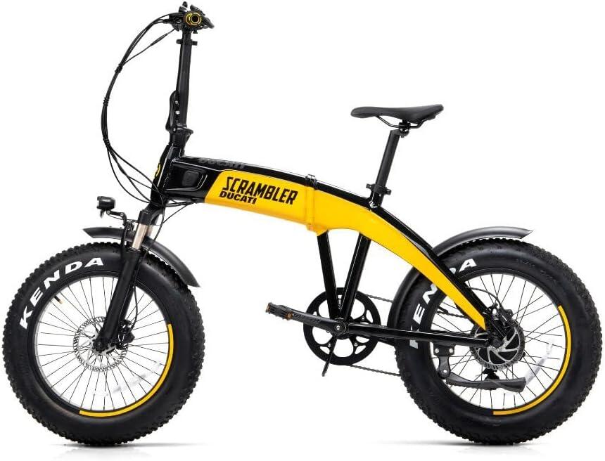 Rower elektryczny miejski składany SCRAMBLER DUCATI SCR-E