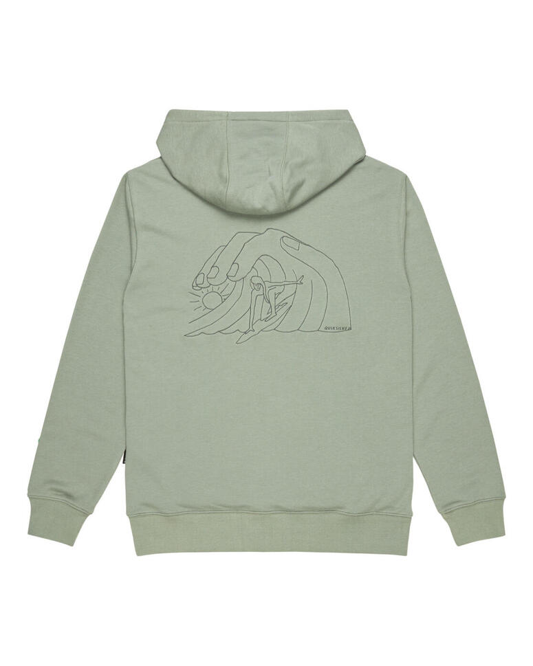 Bluza z kapturem dla Mężczyzn GRAPHIC Zielony