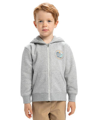 Hoodie mit durchgehendem Reißverschluss DAY TRIPPER Grau Junge