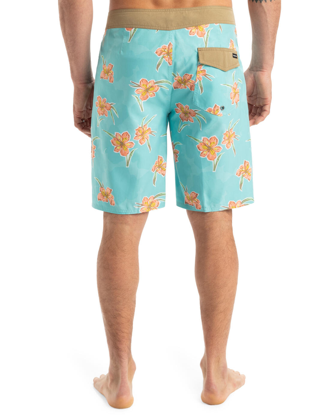 Boardshort EVERYDAY STRAIGHT 20" Bleu Homme 2/4
