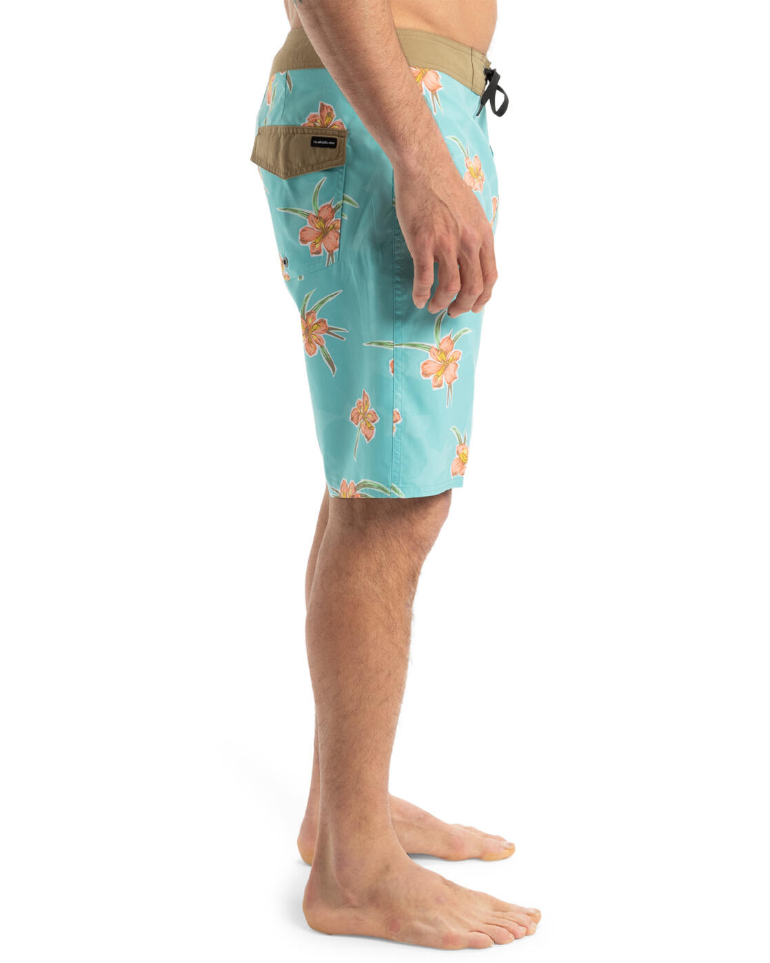Boardshort EVERYDAY STRAIGHT 20" Bleu Homme 3/4