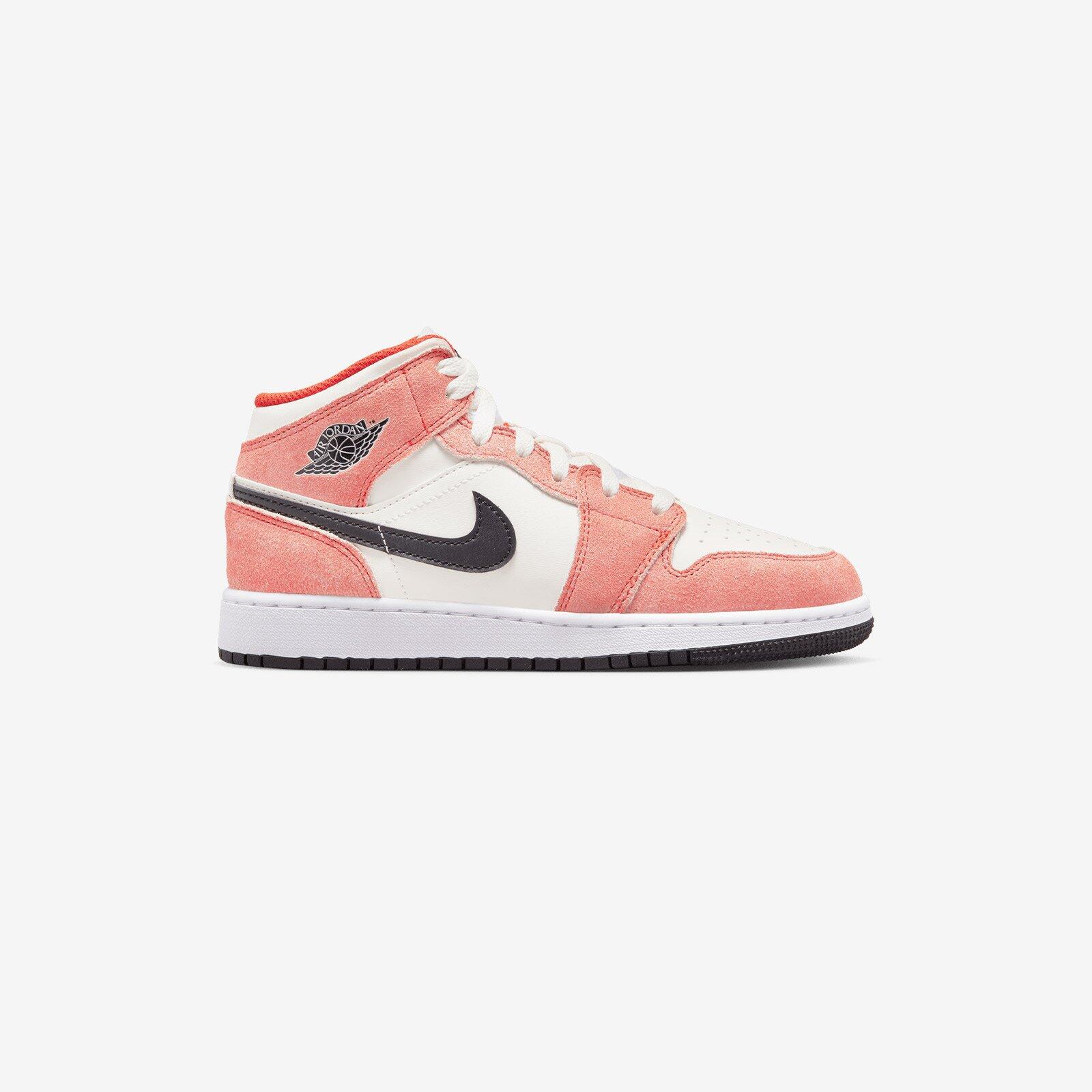 Chaussures  1 Mid Orange Suede 4/5