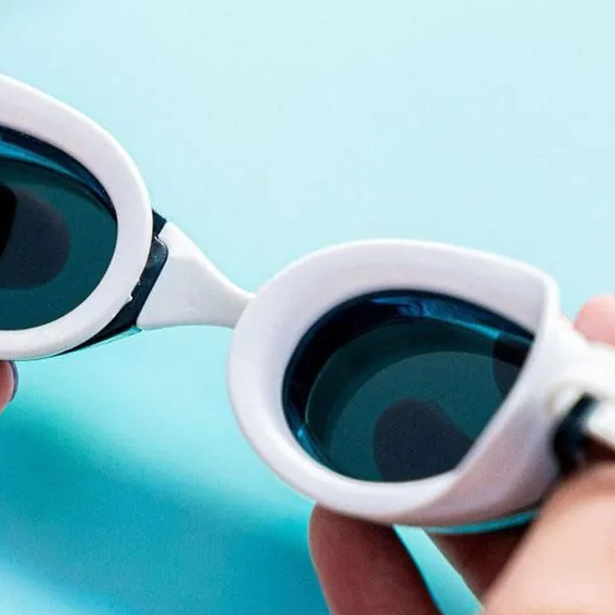 Finis Smart Goggle  - White/Smoke 3/3