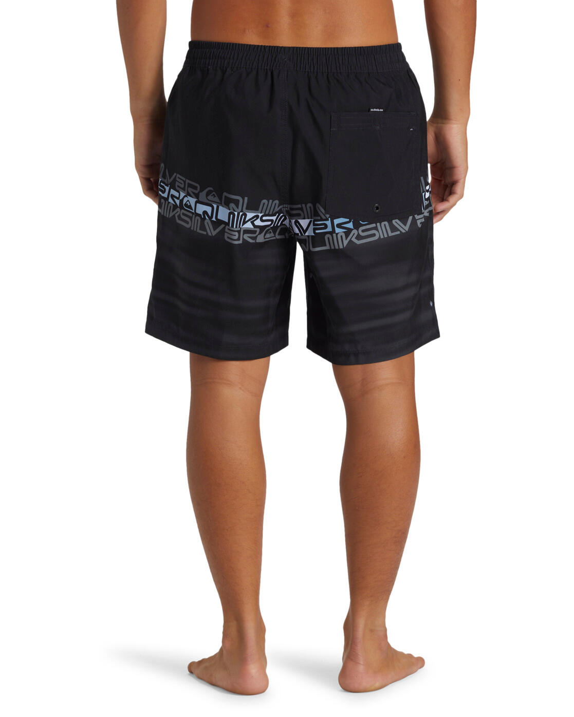 Short de bain EVERYDAY WORDBLOCK VOLLEY 17" Noir Homme 2/4