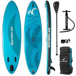 Stand Up Paddle Gonflable WATRFLAG Plané 10'8"- Qualité Premium - Extra STABLE