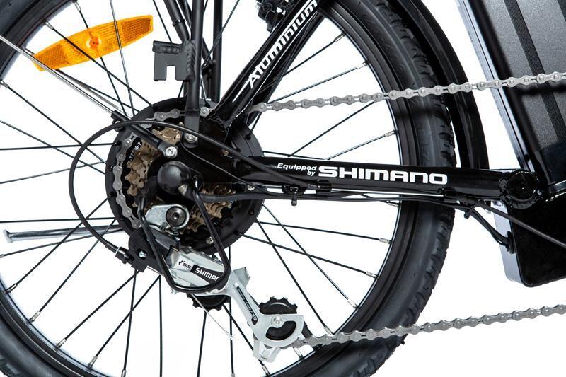 Rower elektryczny miejski Składany półsztywny E.20,2 - 20" zasięg do 80 km