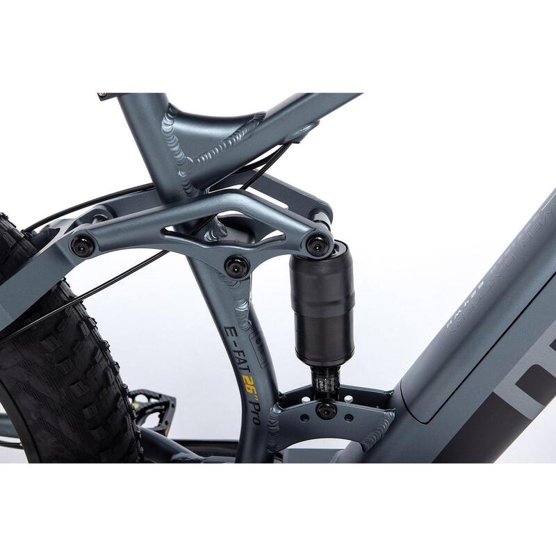 Bicicletă electrică E-FATBIKE 26", autonomie 120km echipată cu Shimano 8 viteze