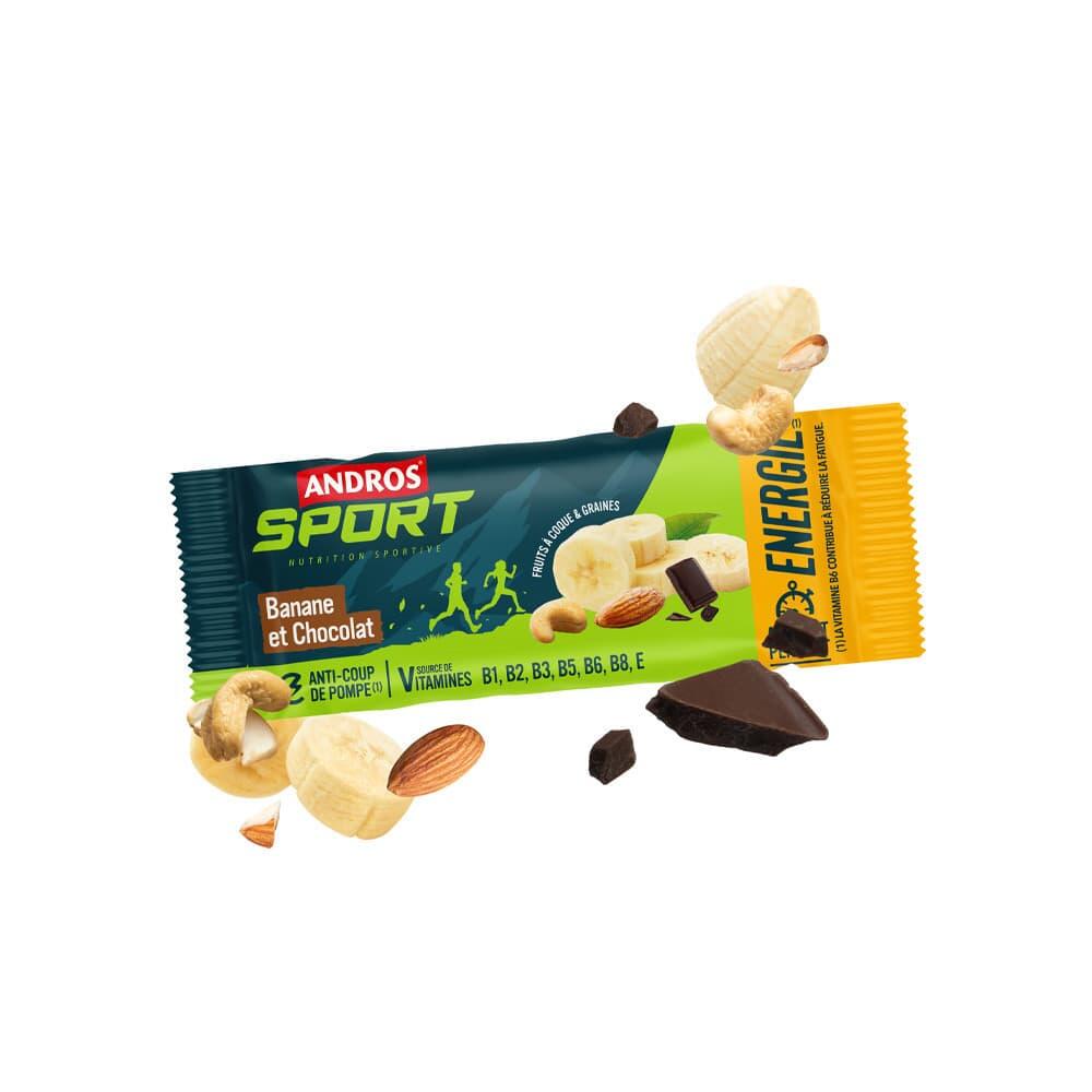 Barres énergétiques | Barres énergétiques (16x40g) | Banane Chocolat 2/3
