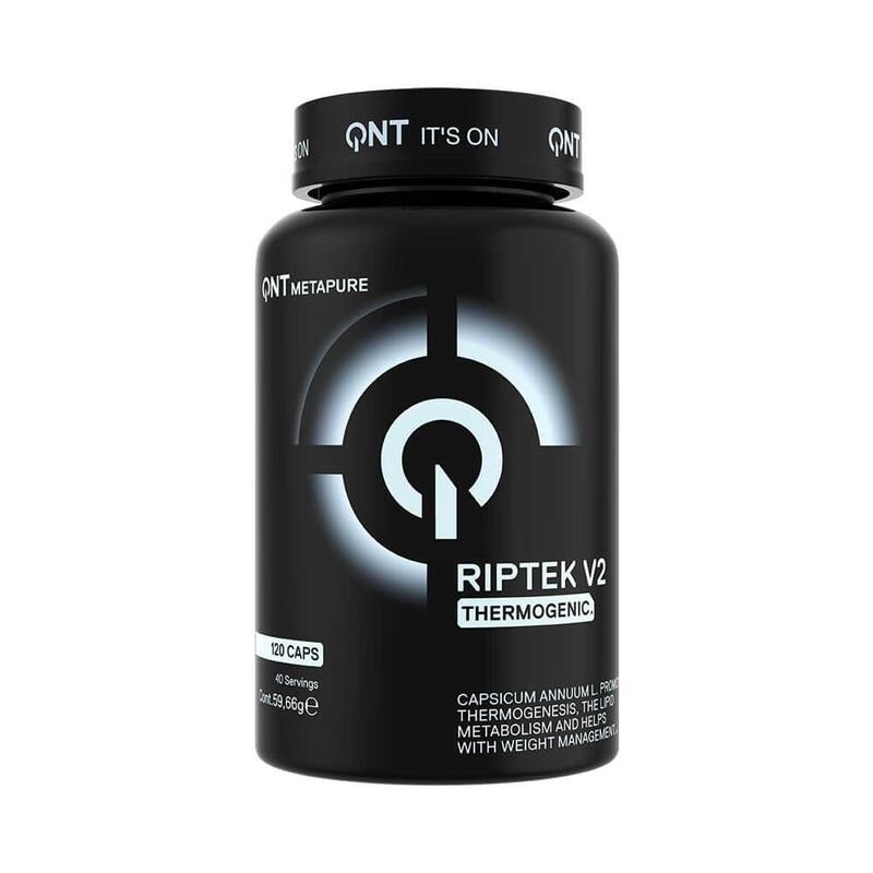 QNT Riptek V2 Queimador de Gordura Termogénico - 120 Caps Exclusivo Online      54,99€  Preço por quantidade 916,50€kg QNT QNT Riptek V2 Queimador de Gordura Termogénico - 120 CapsVendido e expedido por: Outdoor Lux    