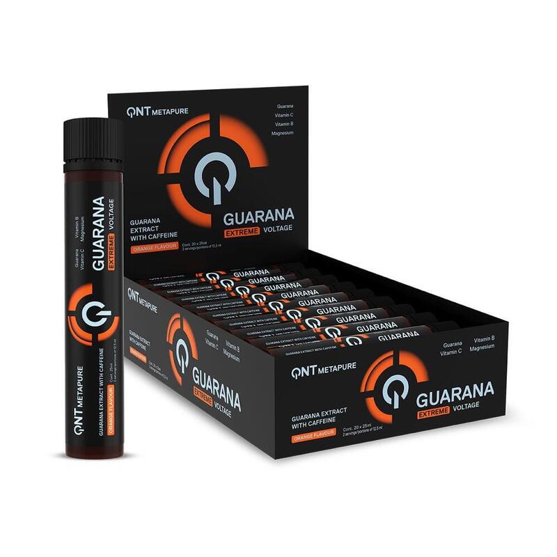 Guarana (Ampolas) - Extreme Voltage - Laranja - 20x25ml Exclusivo Online      54,99€  QNT Guarana (Ampolas) - Extreme Voltage - Laranja - 20x25mlVendido e expedido por: Outdoor Lux    