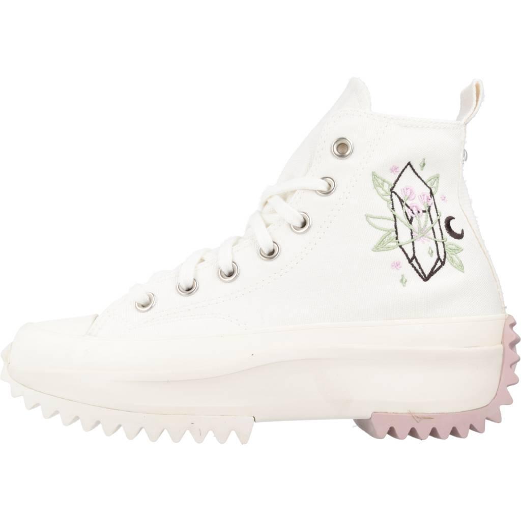 Baskets Converse Modèle Run Star Hike Hi Couleur Blanc 2/5