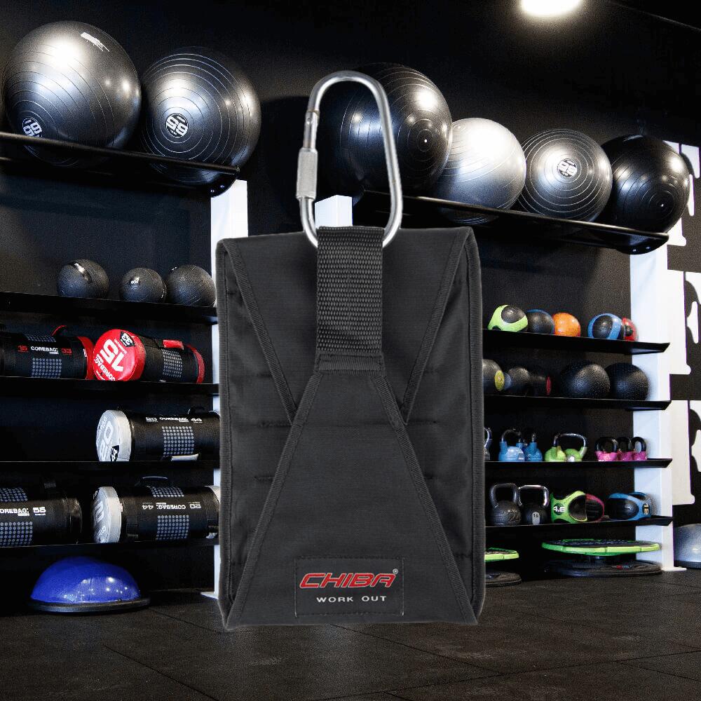 Chiba 40710 Arm Slings (Black) One Size - Accessori per il fitness 2/2