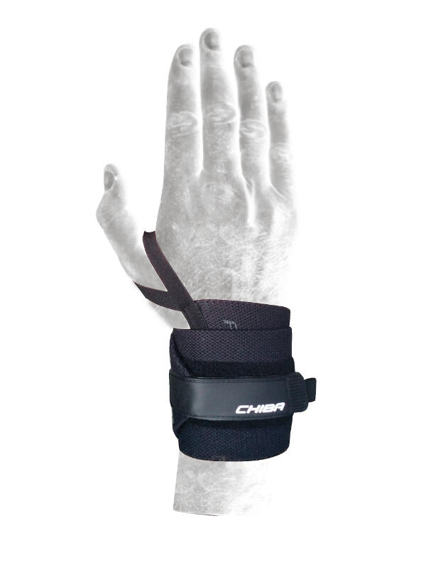 Chiba 40426 Wrist Bandage Black - Accessoires de fitness 3/4