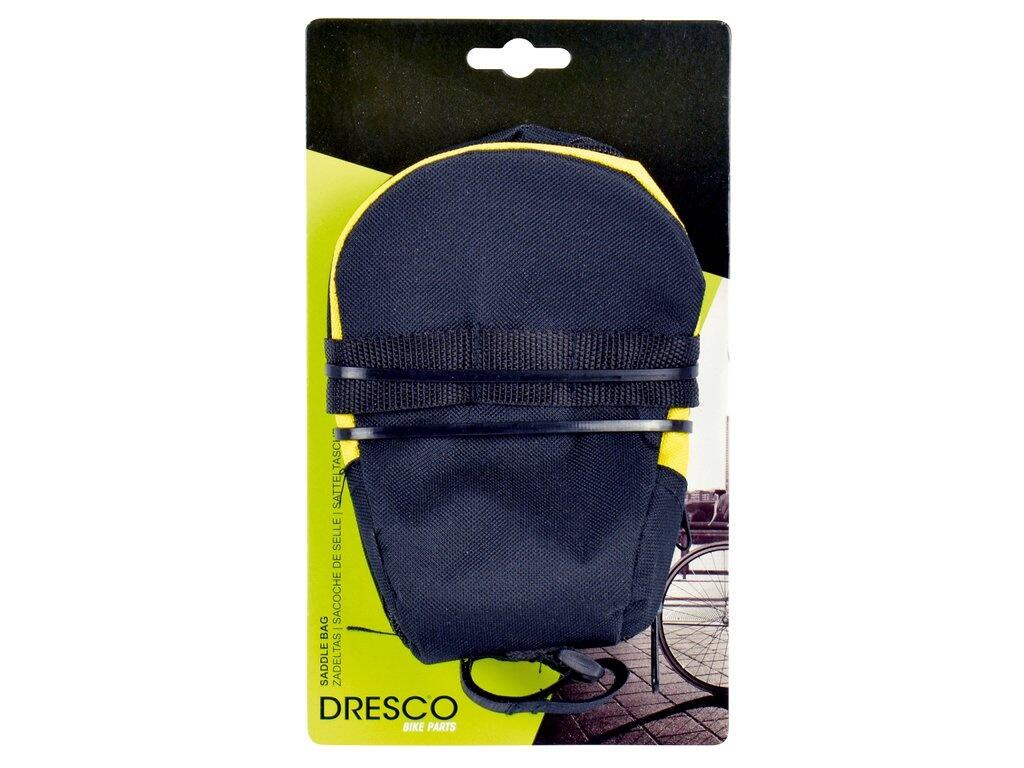 Dresco Zadeltas Snelbevestiging Zwart 5/7