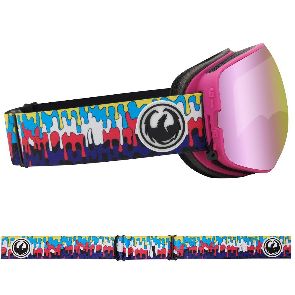 X2S Unisex Skibril - Drip/LL Pink Ionized & LL Dark Smoke 4/6