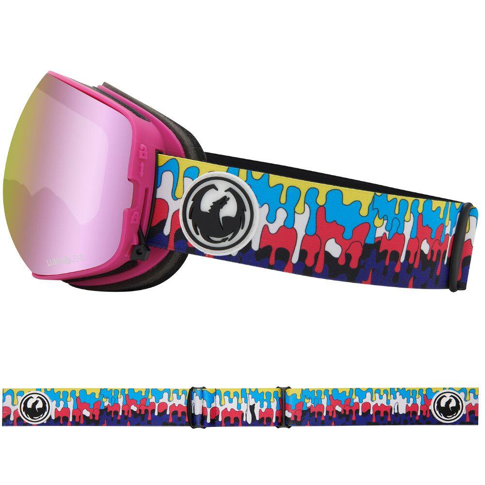 X2S Unisex Skibril - Drip/LL Pink Ionized & LL Dark Smoke 3/6