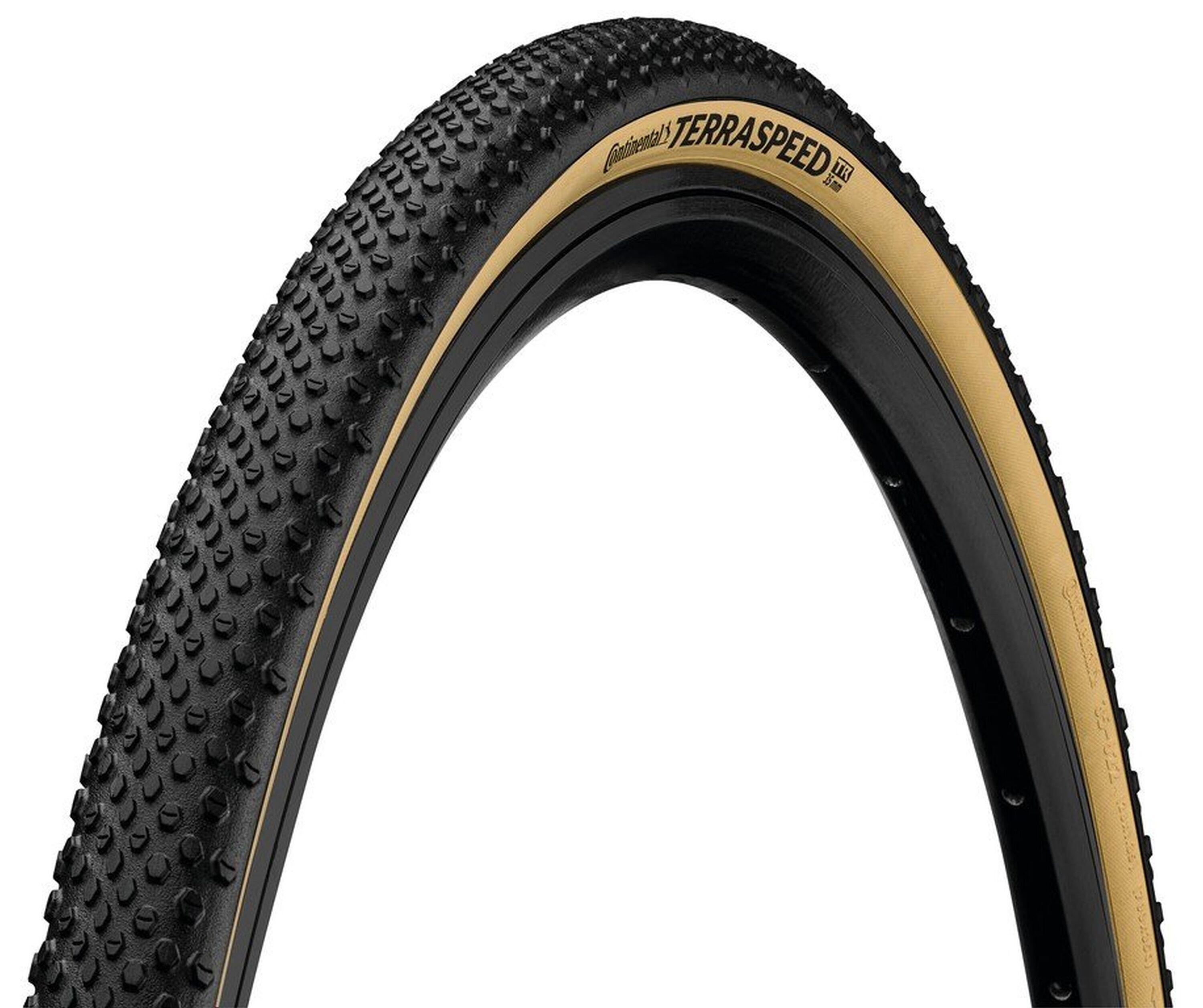 CONTINENTAL Terra Speed ProTection Tyre-Foldable BlackChili Compound Black/Cream 650 X 40B