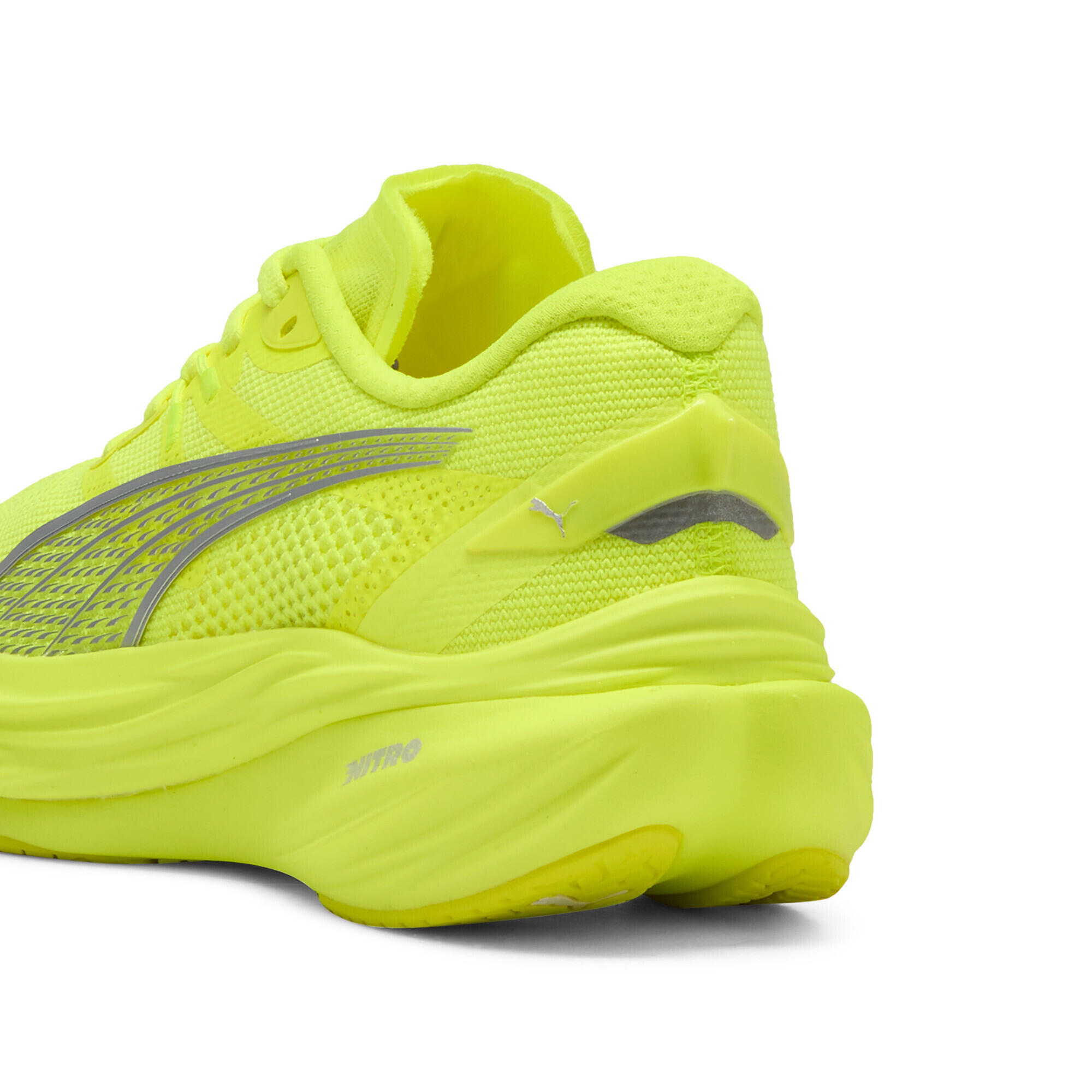 Scarpe da running Deviate NITRO™ 3 da donna PUMA Yellow Alert Silver Metallic 2/7