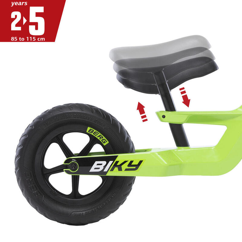 Vélo d’équilibre Biky Mini vert