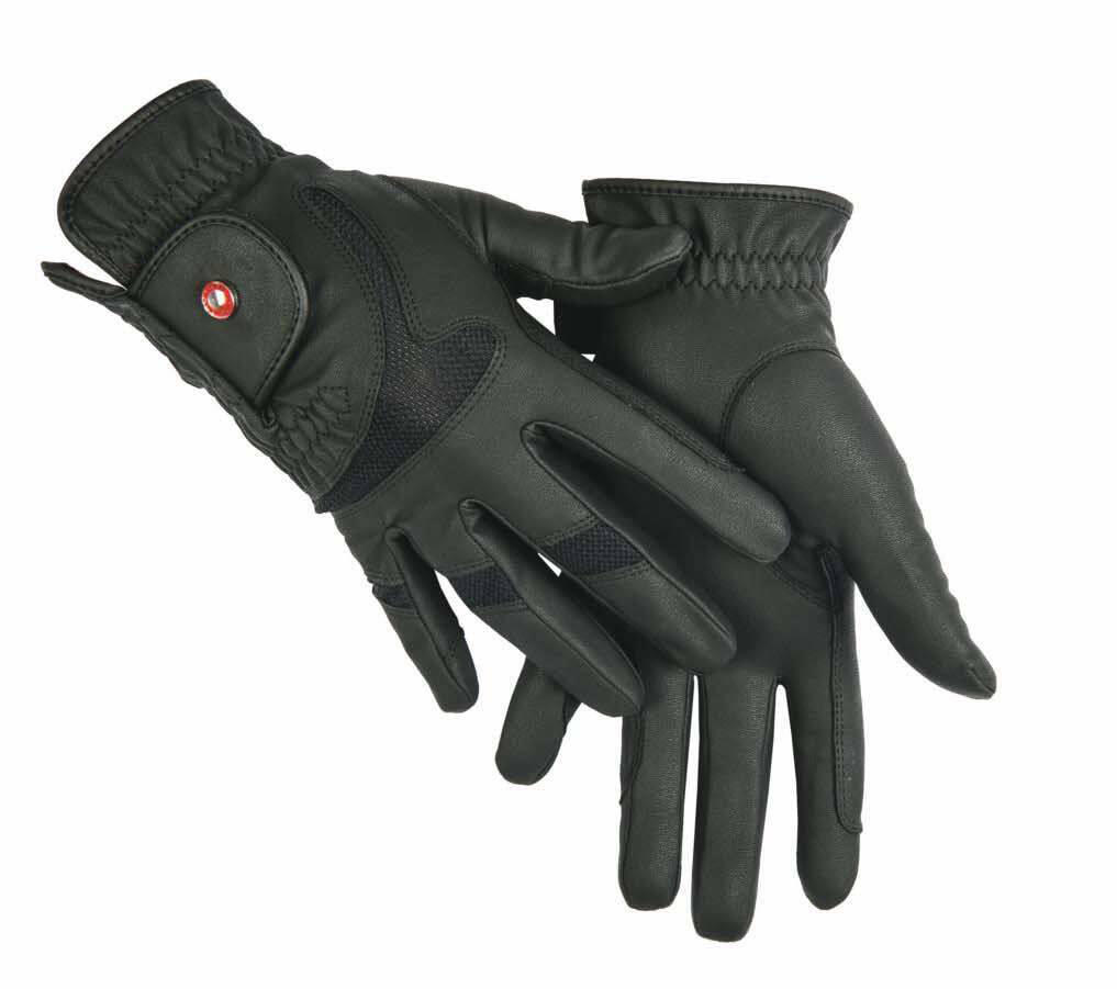 Reithandschuhe Professional Air Mesh schwarz 4/6