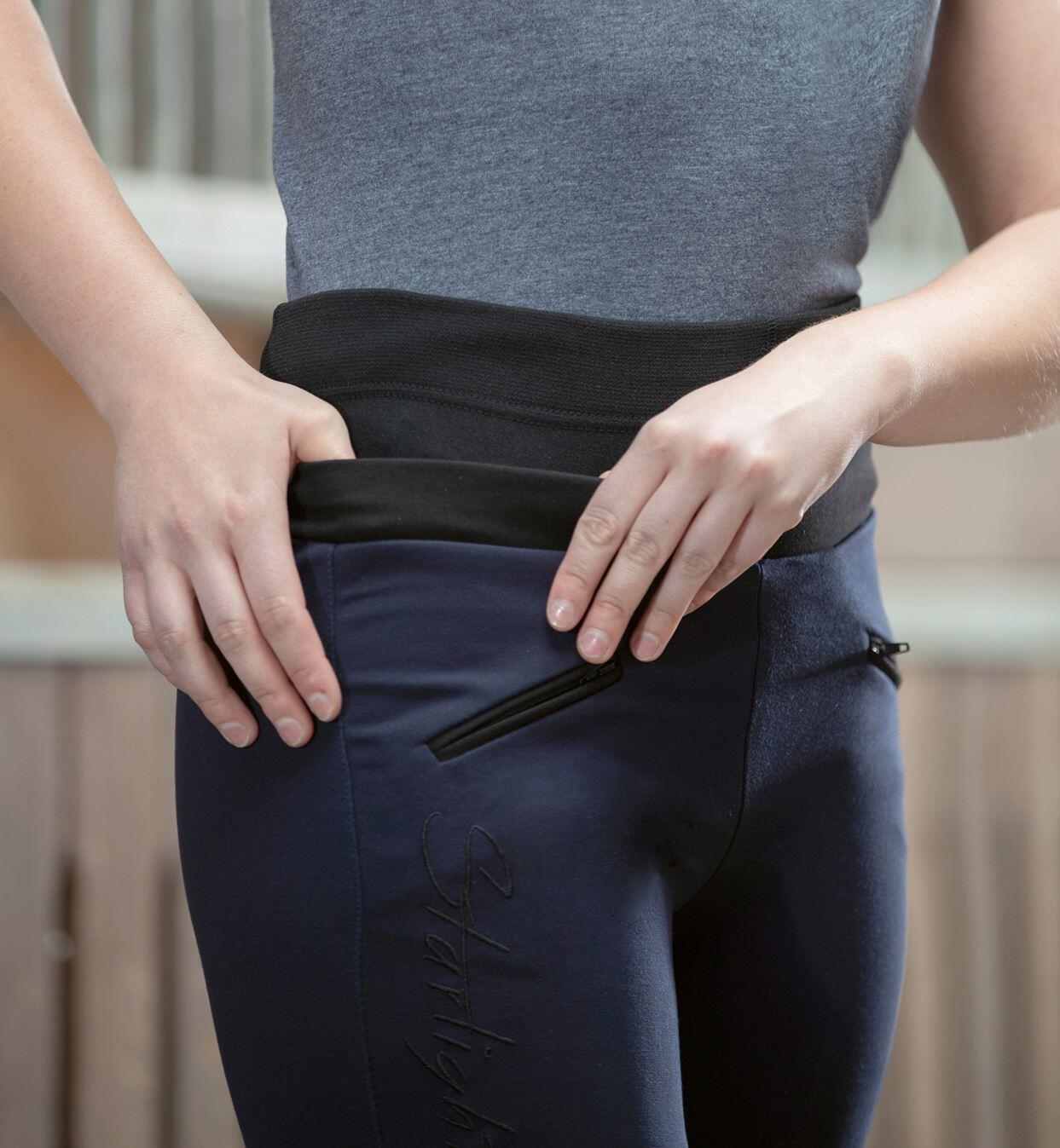 Damskie legginsy jeździeckie HKM 5/5