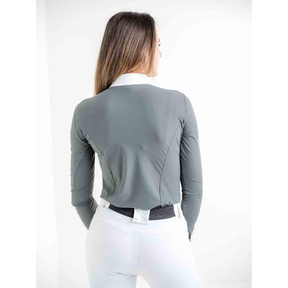 Damespolo met lange mouwen Le Sabotier Alba 3/5