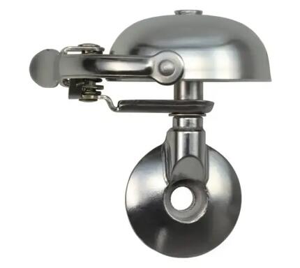 Mini Suzu Klingel - Ahead Cap Mount - Matte Silver
