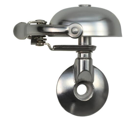 Mini Suzu Klingel - Ahead Cap Mount - Matte Silver