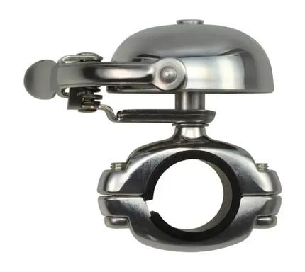 Mini Suzu Bell - gegoten - gepolijst zilver