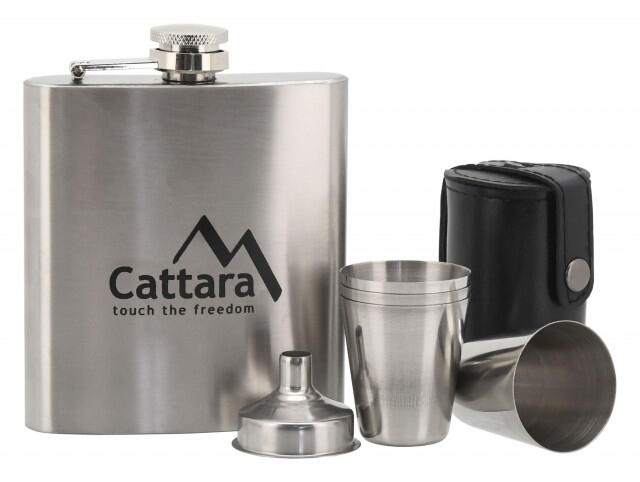 Set butelca 175 ml cu 4 pahare Cattara