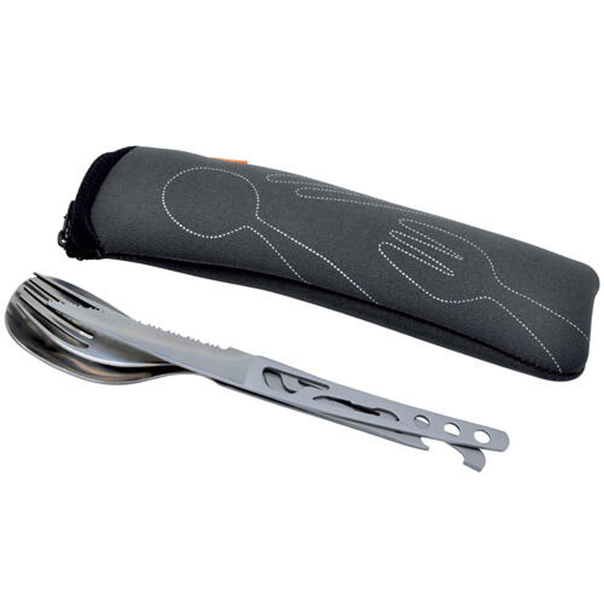 Set tacamuri Baladeo Basecamp 3 piese, cu husa