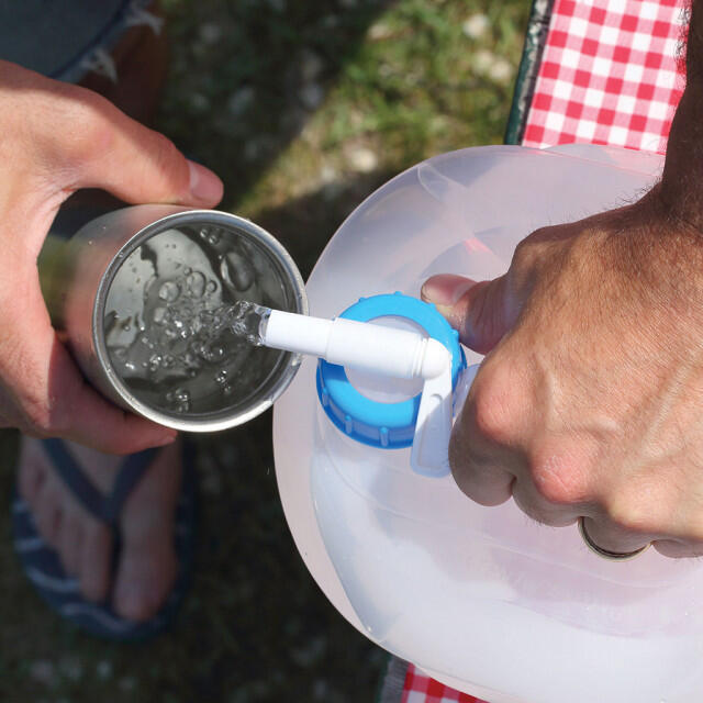 Bidon pliabil cu robinet pentru camping 7.5l Coghlans