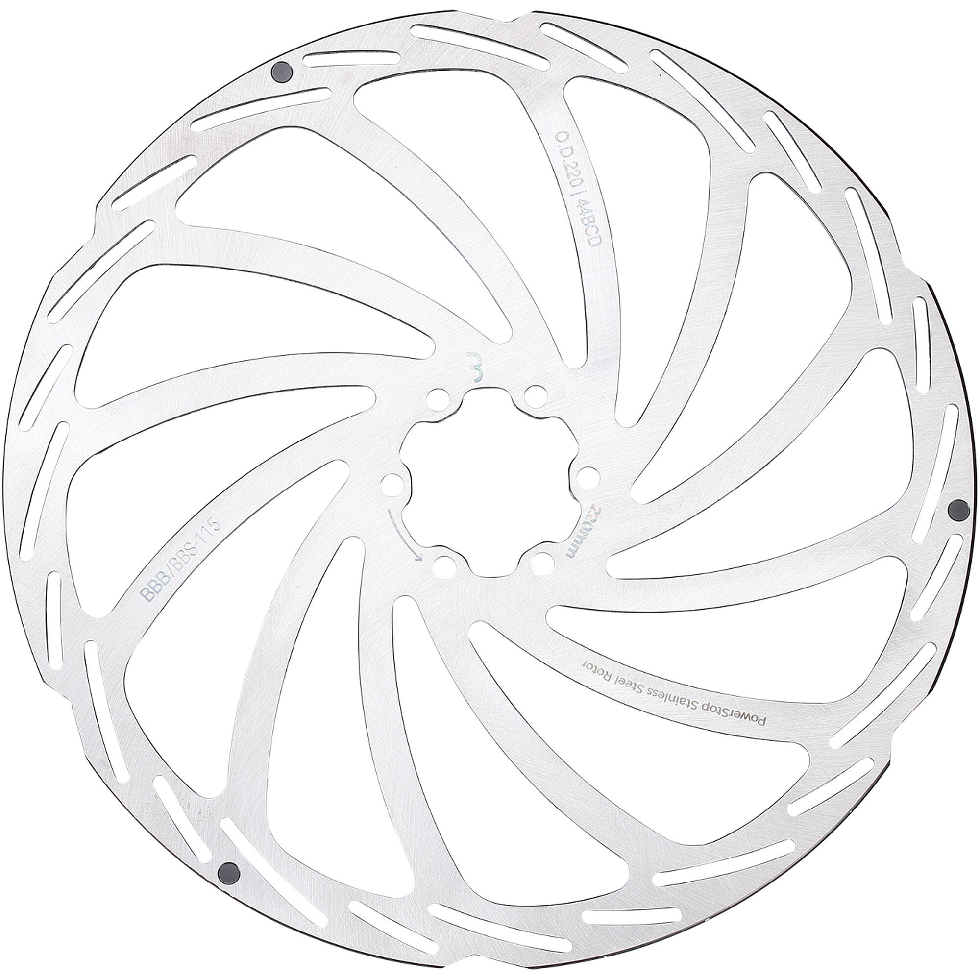 BBB PowerStop Silver Disc 220 mm 5/5