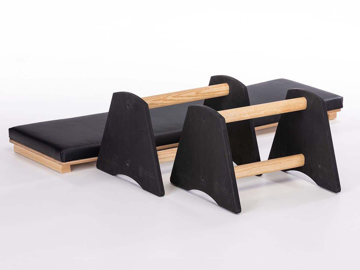 Banc de musculation Vira - banc incliné en bois massif - 148x42cm - max. 120 kg 2/8
