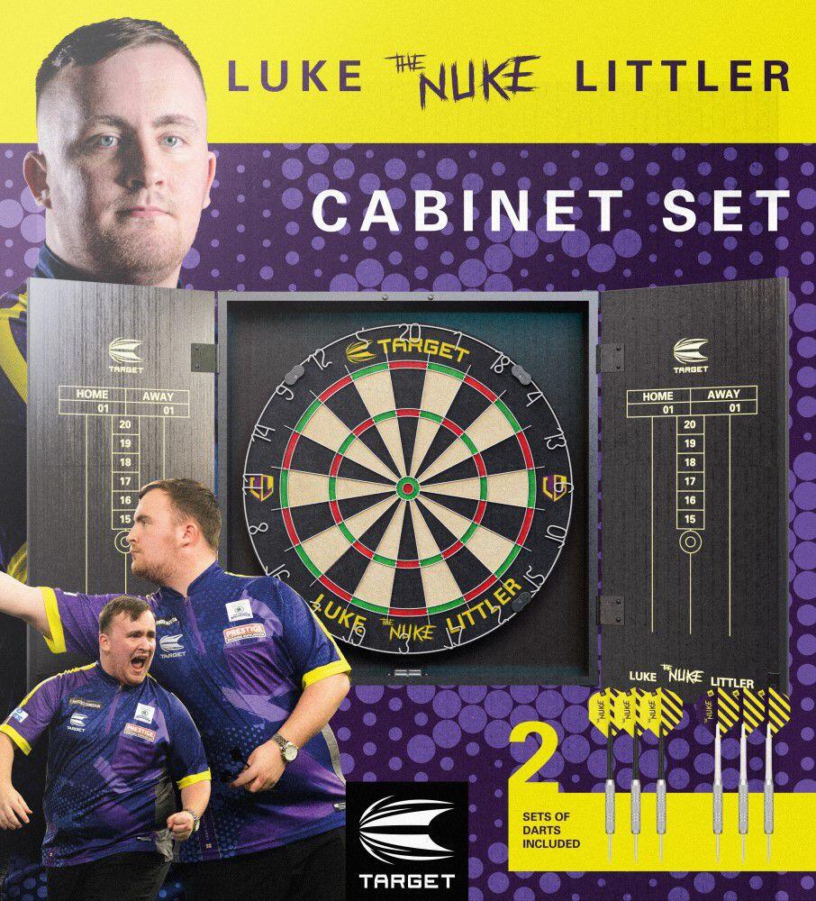 Set Cabinet et Cible de Fléchettes Luke Littler 4/4