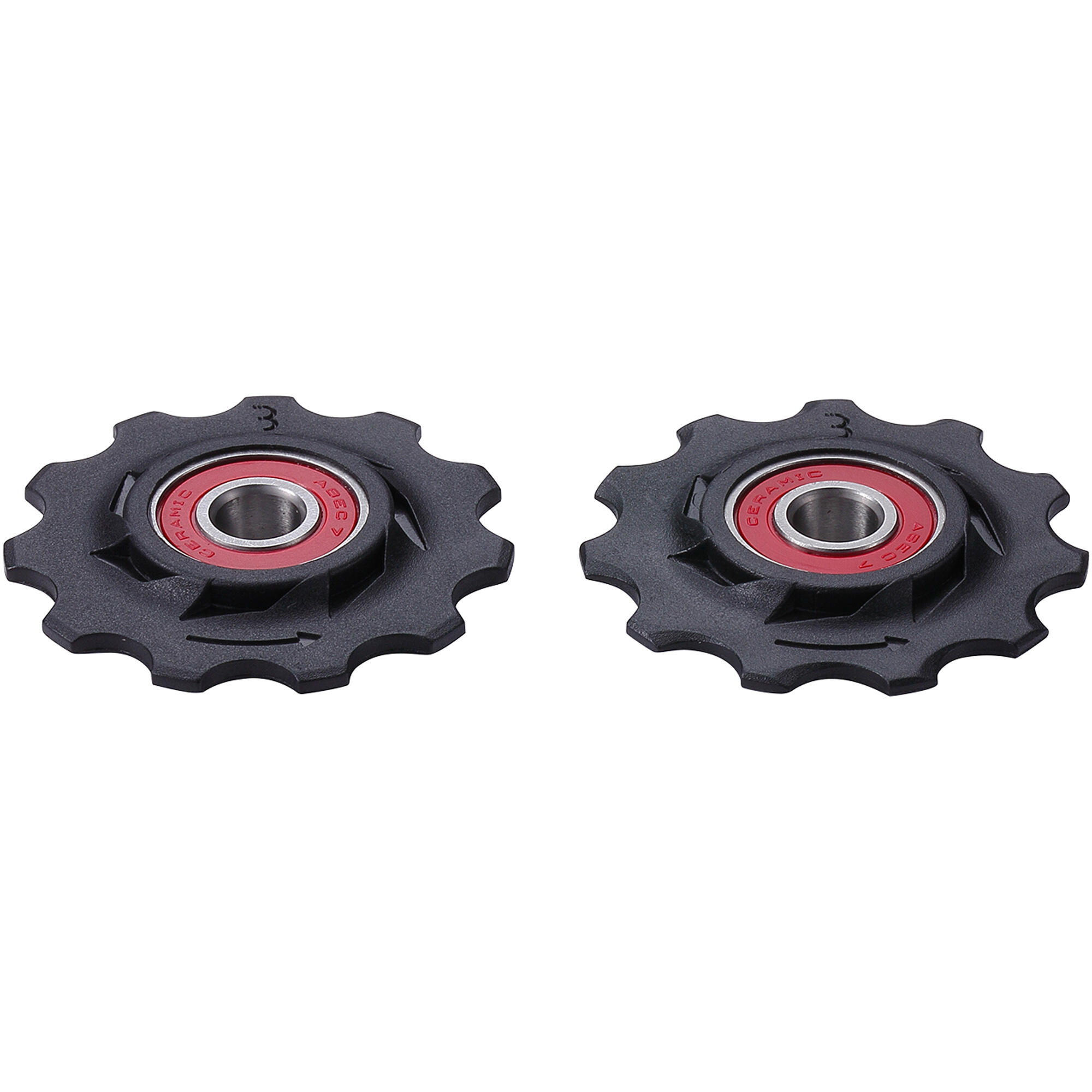 BBB RollerBoys Ceramic Bearing Jockey Wheels 11S Black 2/3