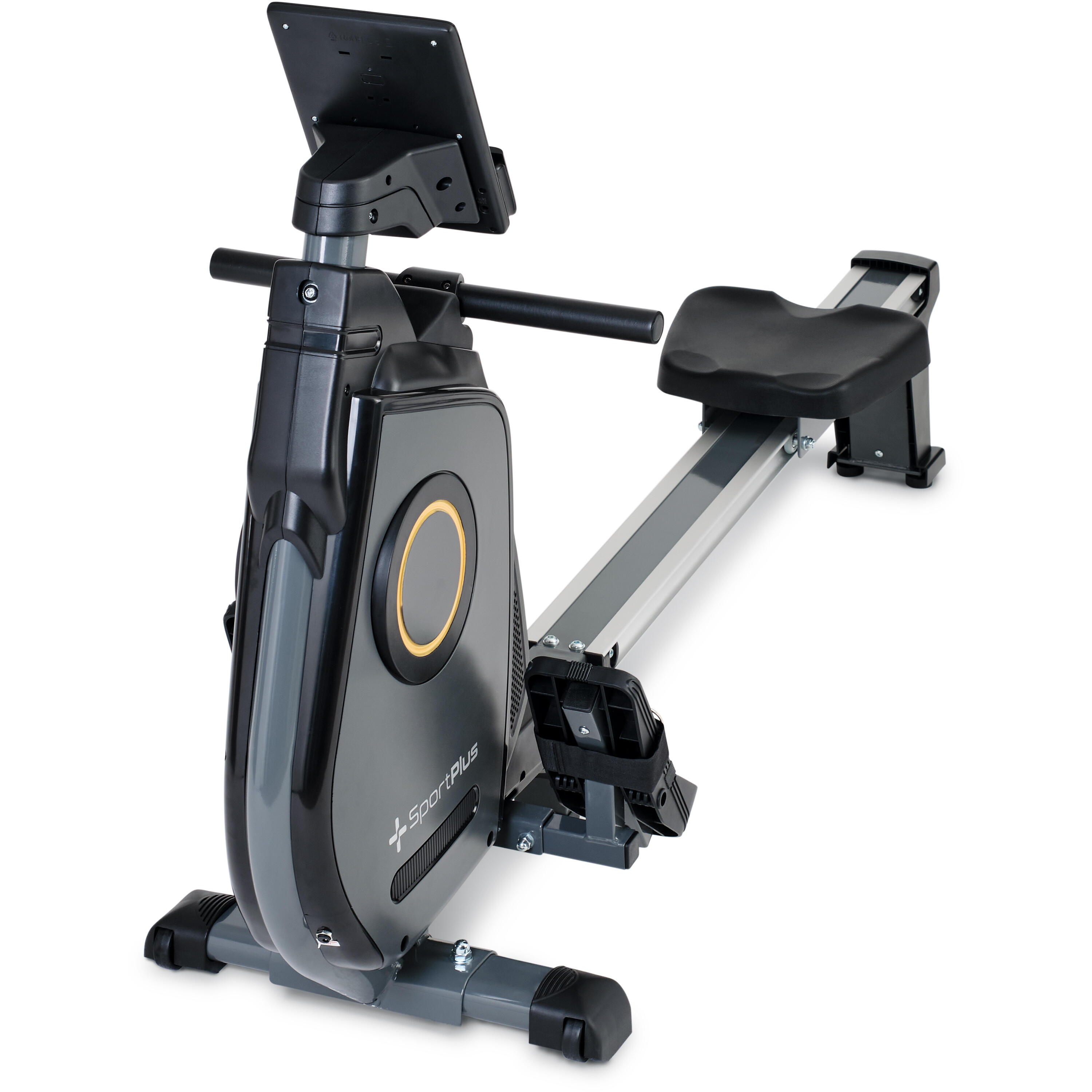 Sportplus - Rameur Sportplus Avec Contrôle Via Application, 24 Niveaux De Résistance - Rameur - Noir - No Size - Decathlon