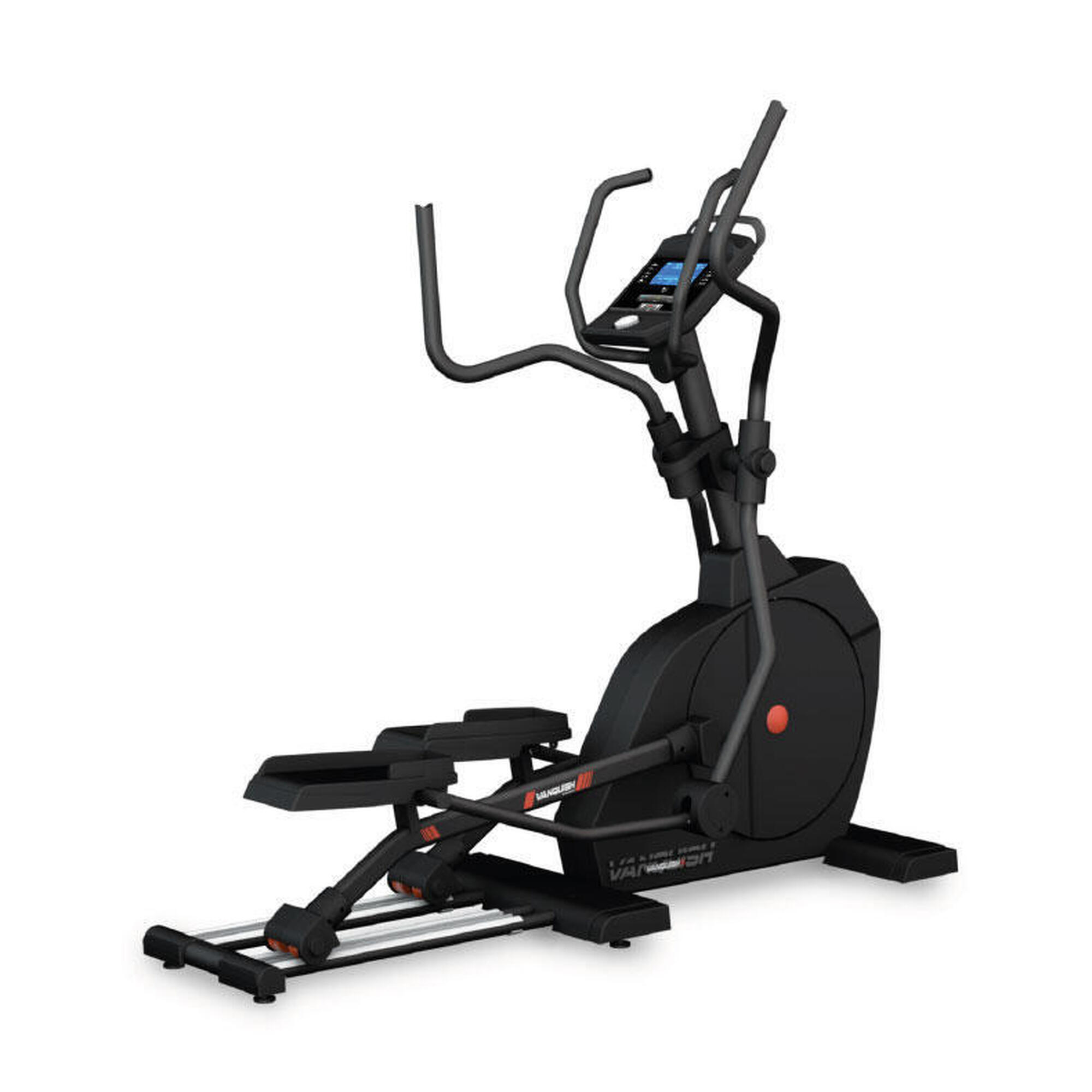 Bicicleta Elíptica Vanquish - Kinomap e Zwift - inércia 35kg - passada 51cm