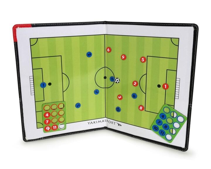 Tablica magnetyczna trenerska Yakimasport folder GOLD + magnesy 2/4