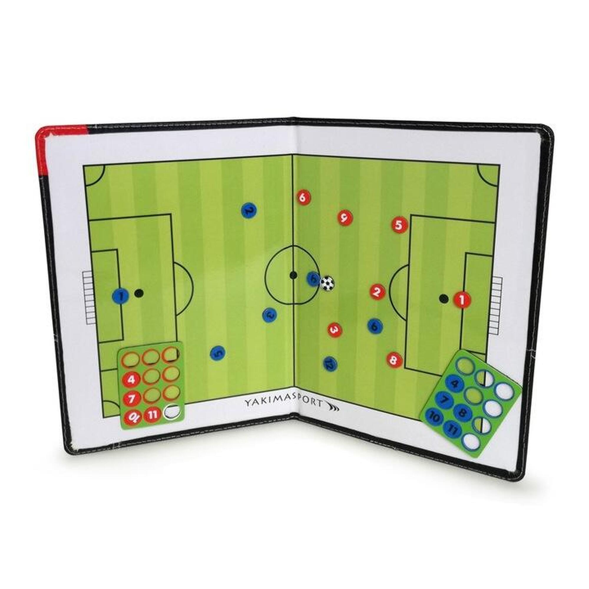 Yakimasport magnetic coaching board GOLD folder + magneți